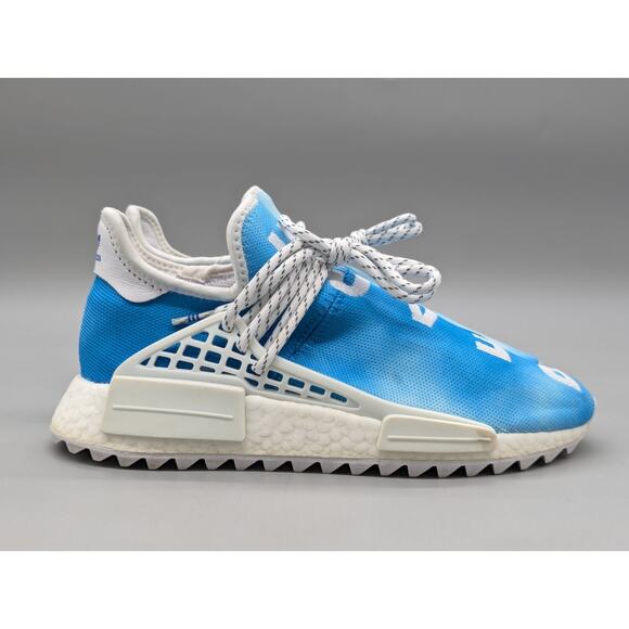 Adidas Mens Pharrell NMD HU China Pack Peace Shoes Sneakers Blue F99763 Size 5 main image 10